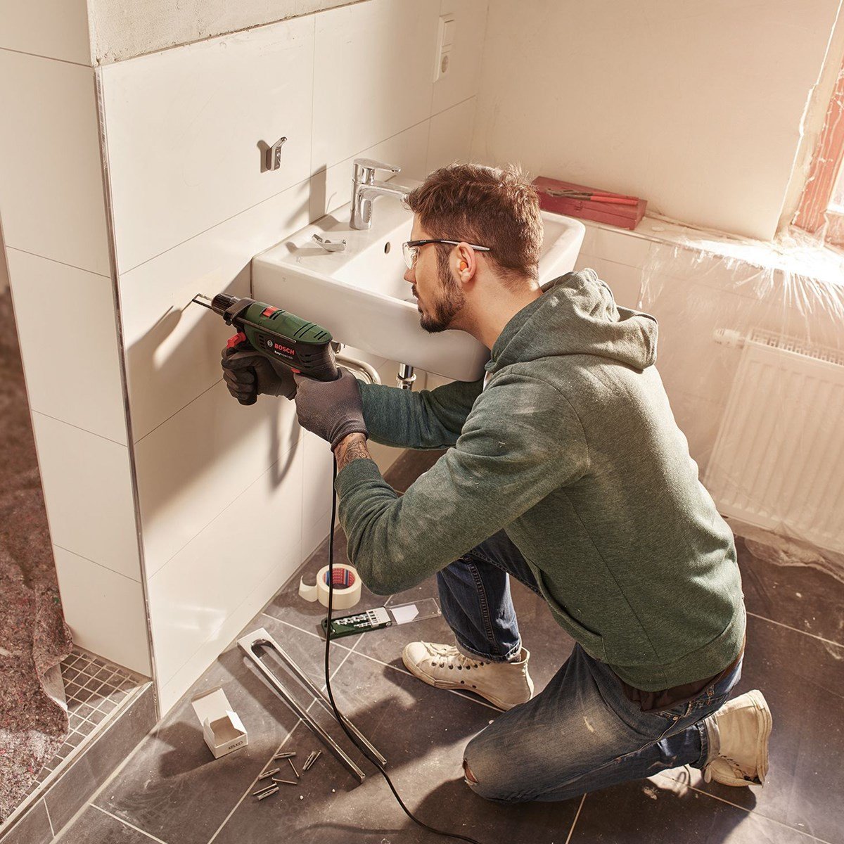 Bosch Easy Impact 550 Darbeli Matkap 550W