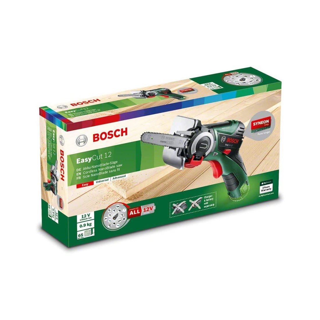 Bosch EasyCut 12 (Baretool) NanoBlade Testere (Akü ve Şarj Cihazı Hariç) - 06033C9001