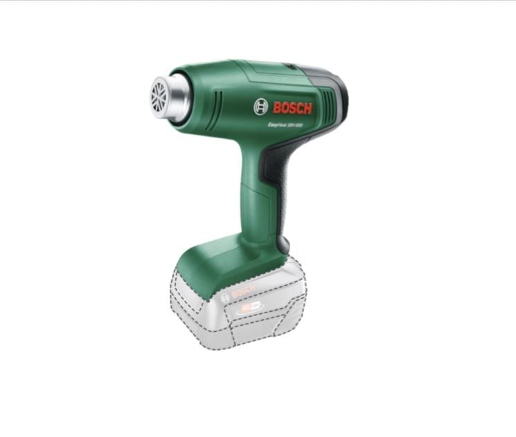Bosch EasyHeat 18V-500 Akülü Sıcak Hava Tabancası (Solo) - 06032A8000
