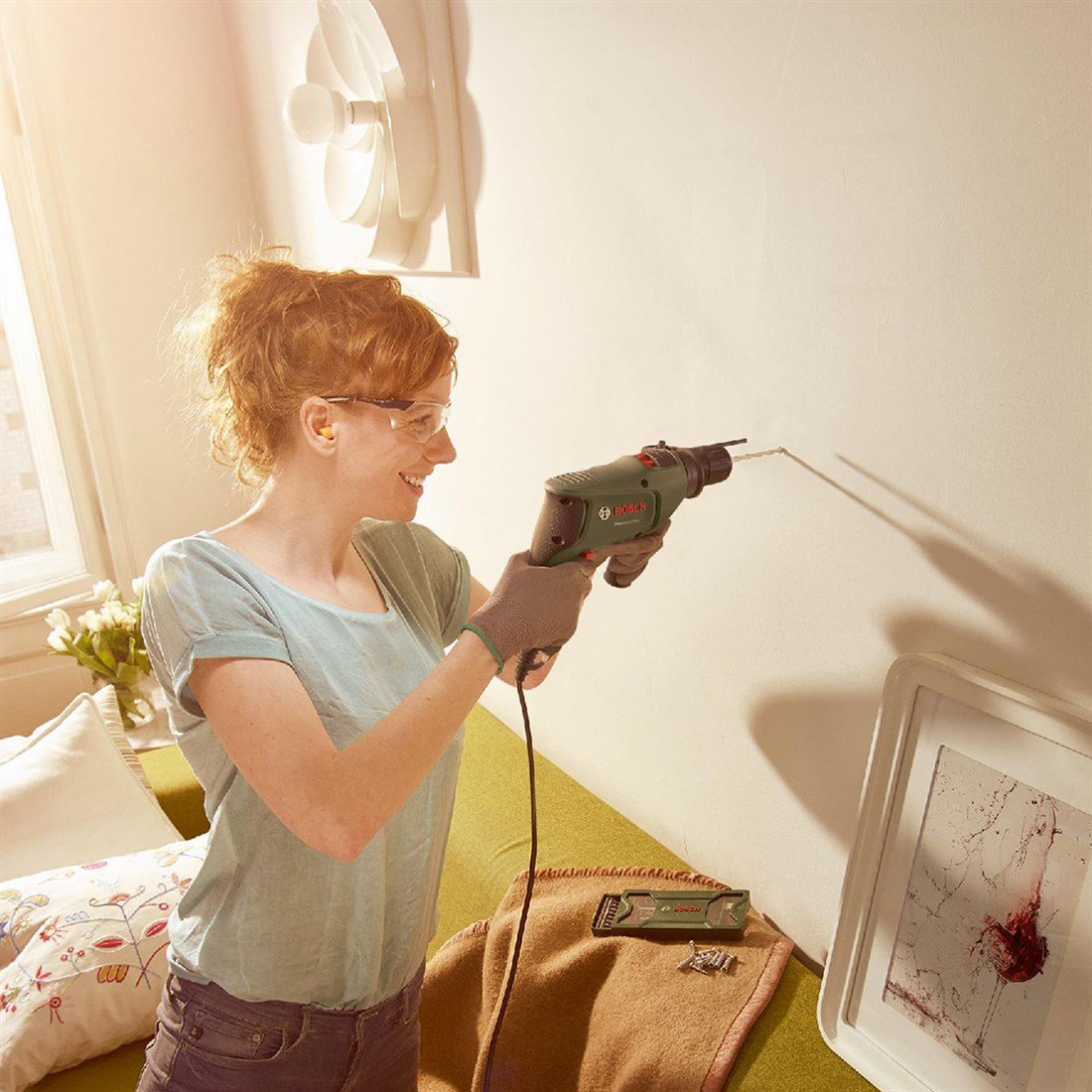 Bosch EasyImpact 600 Darbeli Matkap - 0603133000