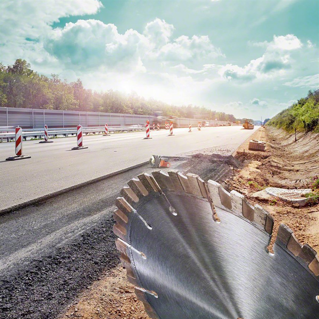 Bosch Elmas Kesme Disk SFAspha Asfalt 300*25,40/®20mm - 2608602624