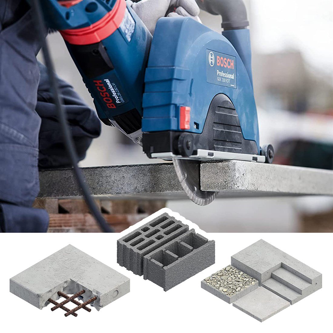 Bosch Elmas Kesme Disk SFConcrete Beton 350*25,40/®20mm 2608602544