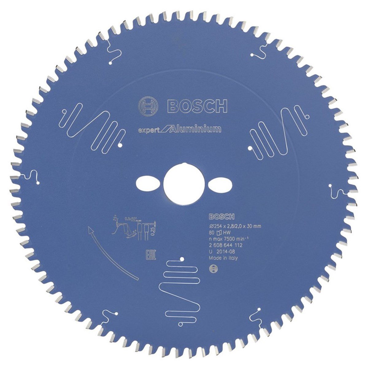 BOSCH Expert For Alüminyum 254*30mm 80 Diş - 2608644112