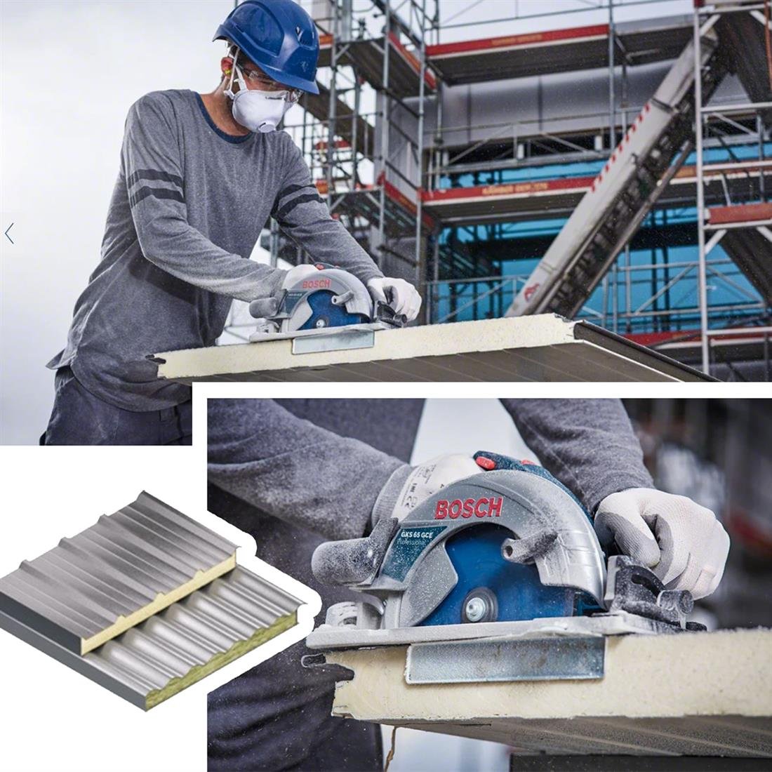BOSCH Expert for Sandwich Panel 235*30 mm 50 Diş - 2608644143