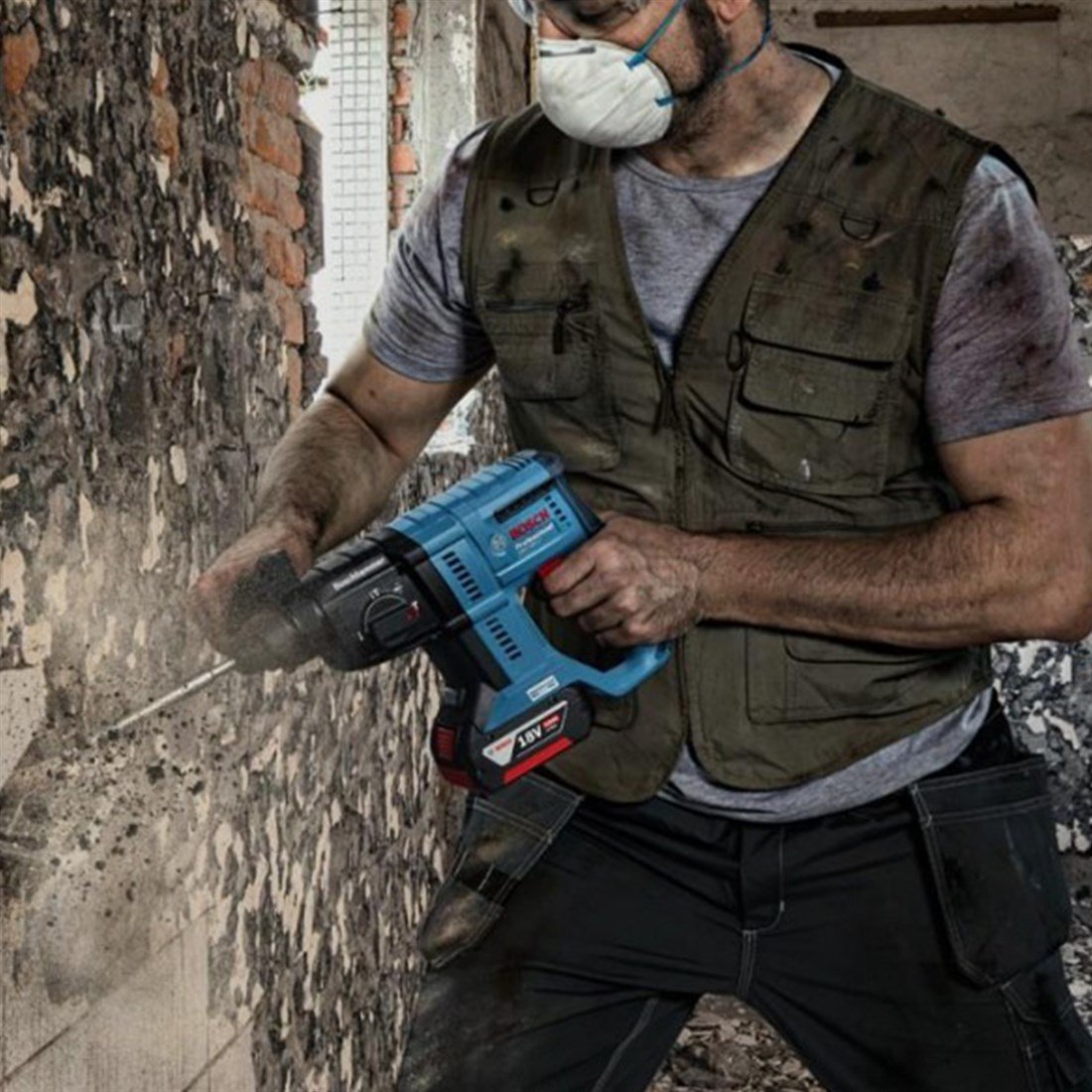 Bosch Gbh 180 Lı Akülü Kırıcı Delici - 0611911121