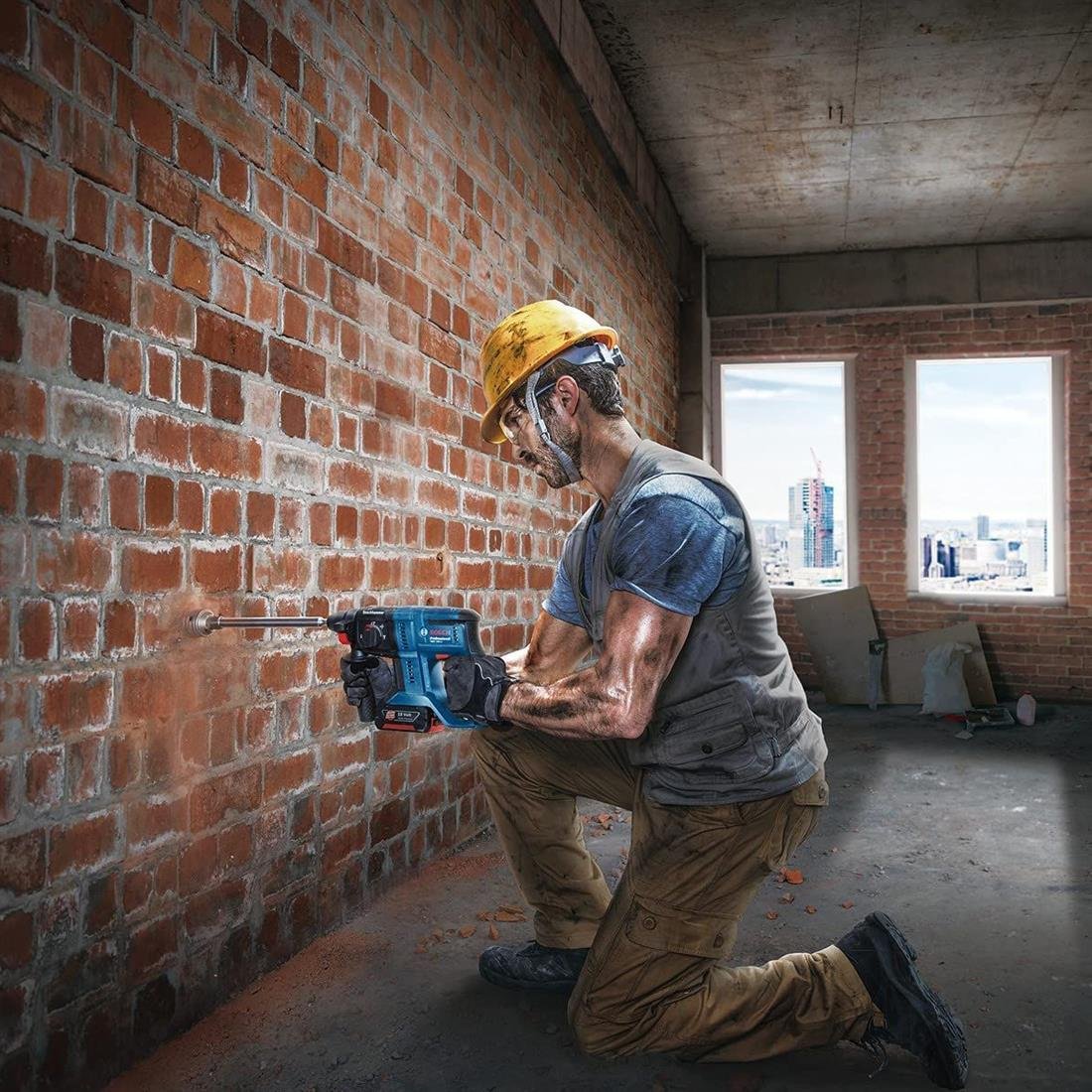 Bosch GBH 180-LI Kırıcı Delici+11 parça SDSset - 0615990M33