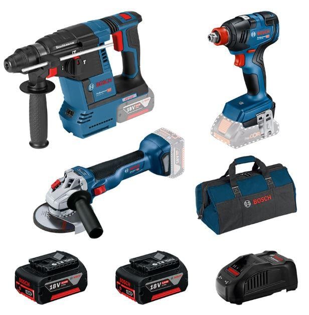 Bosch GBH 18V-26 GDX 18V-200 GWS 18V-10 Akülü carton - 0615990N21