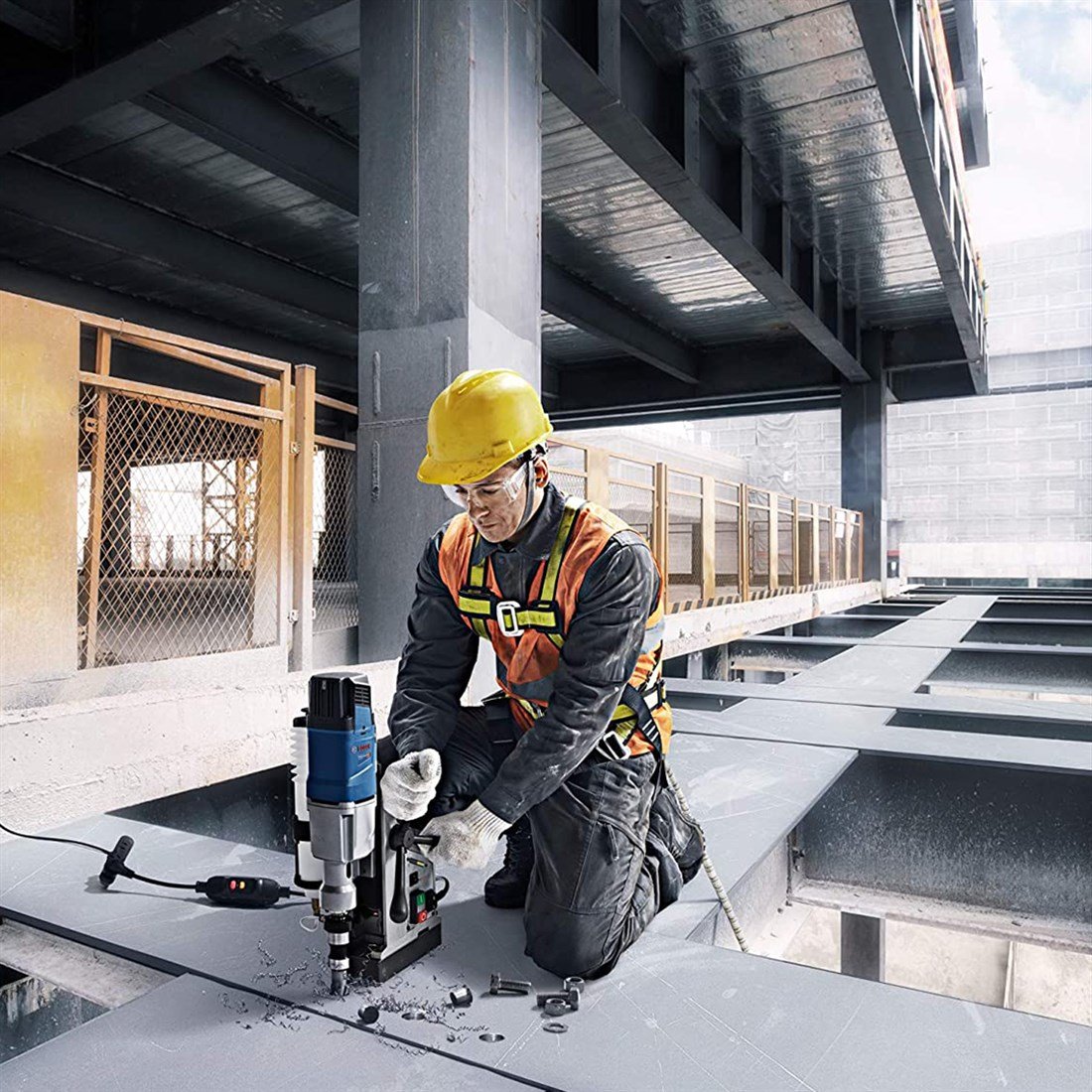 Bosch Gbm 50-2 Manyetik Matkap + Sehpa - 06011b4020