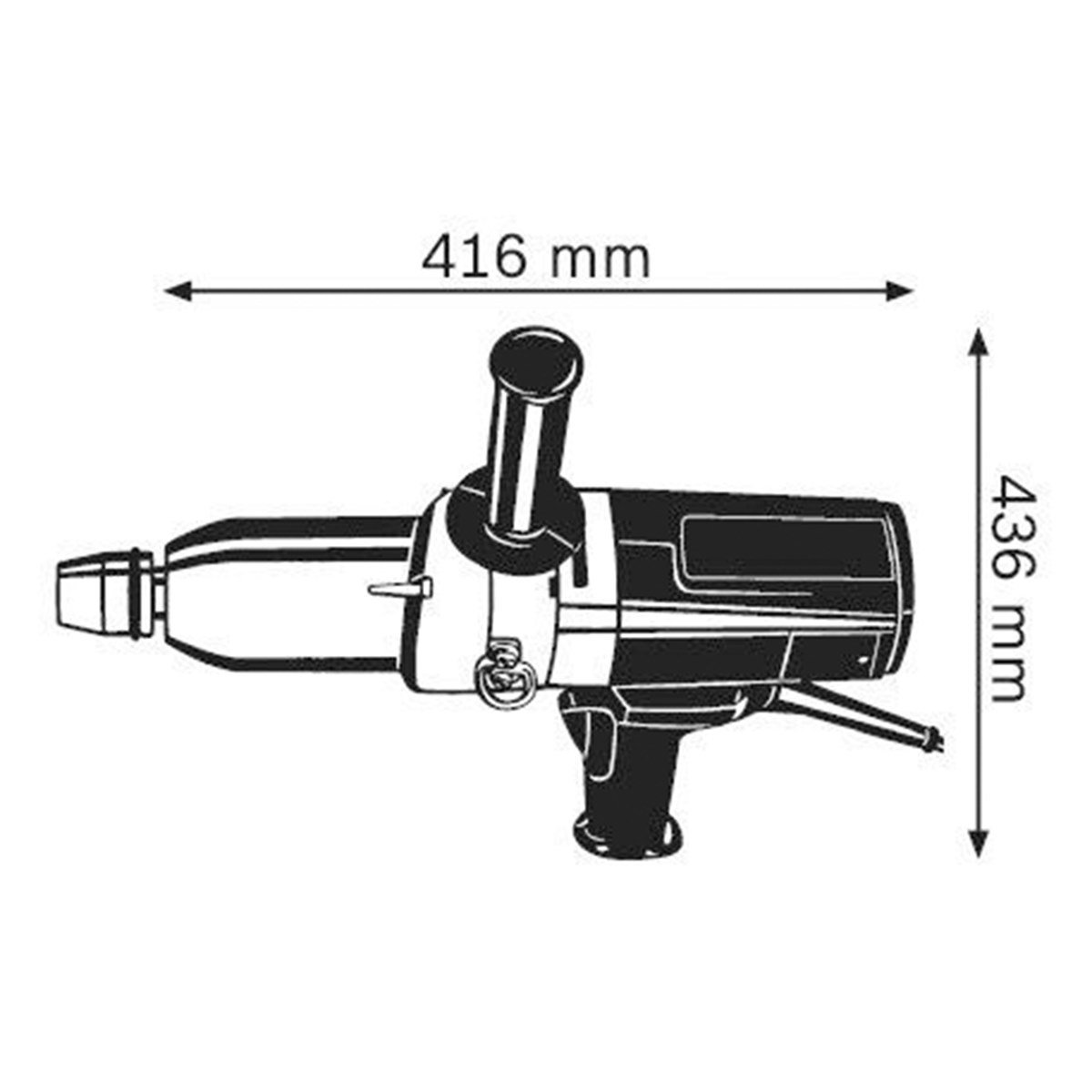 BOSCH GDS 24 SOMUN SIKMA - 0601434103
