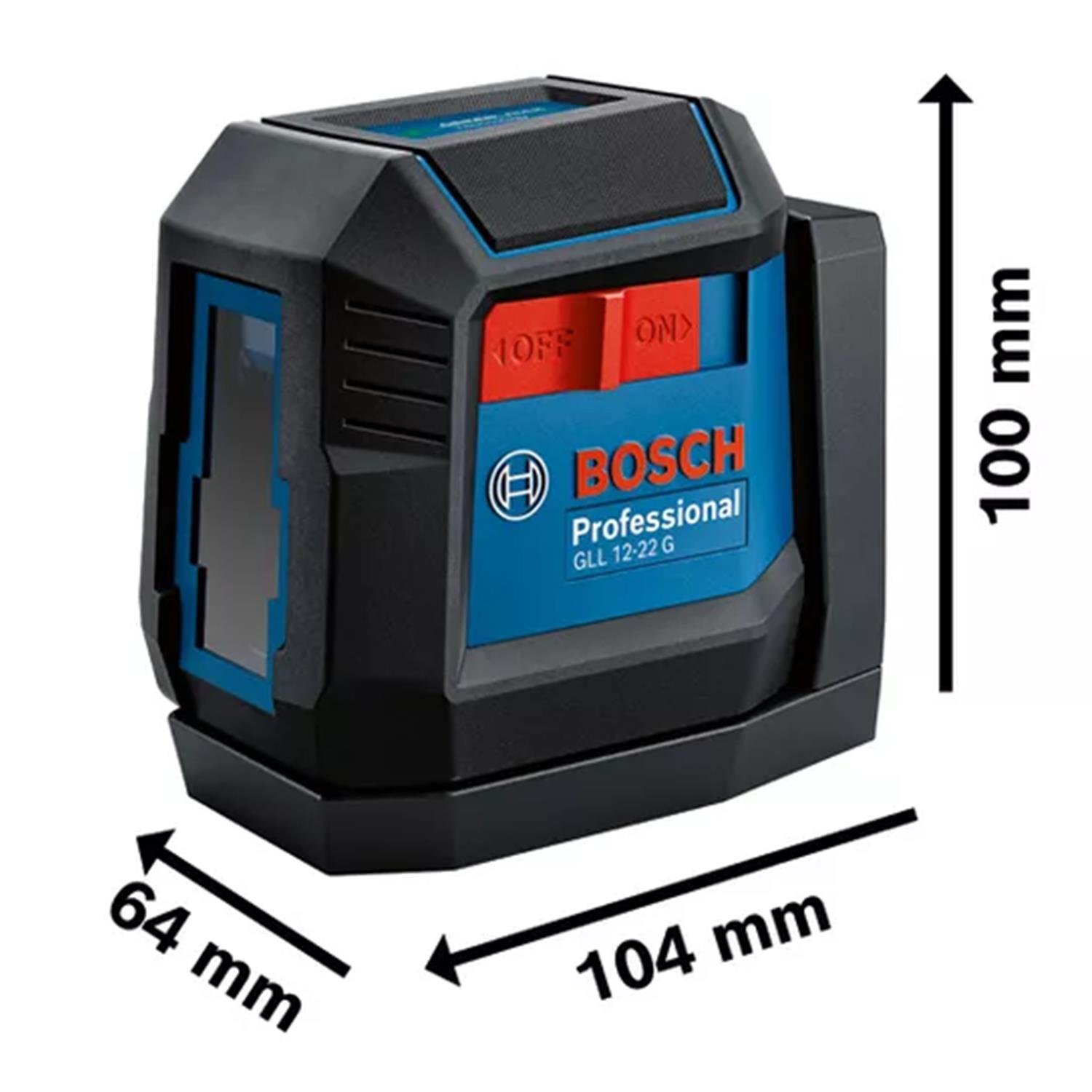 Bosch GLL 12-22 G Yeşil Çizgi Lazeri - 0601065320