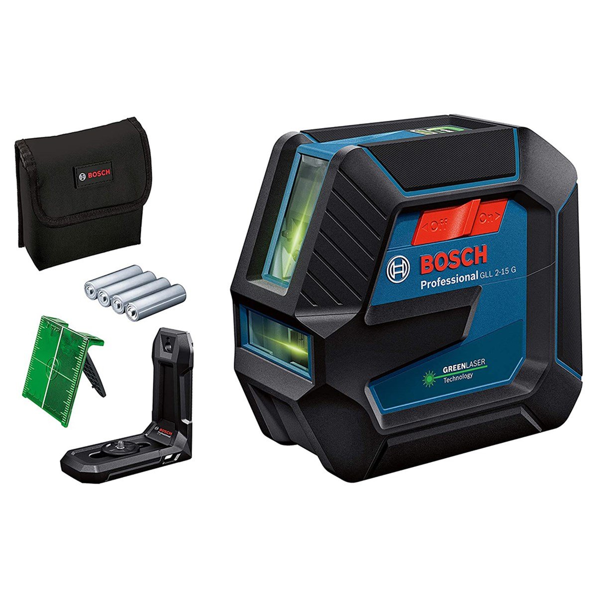 Bosch GLL 2-15G Çizgi Hizalama Lazeri - 0601063W00