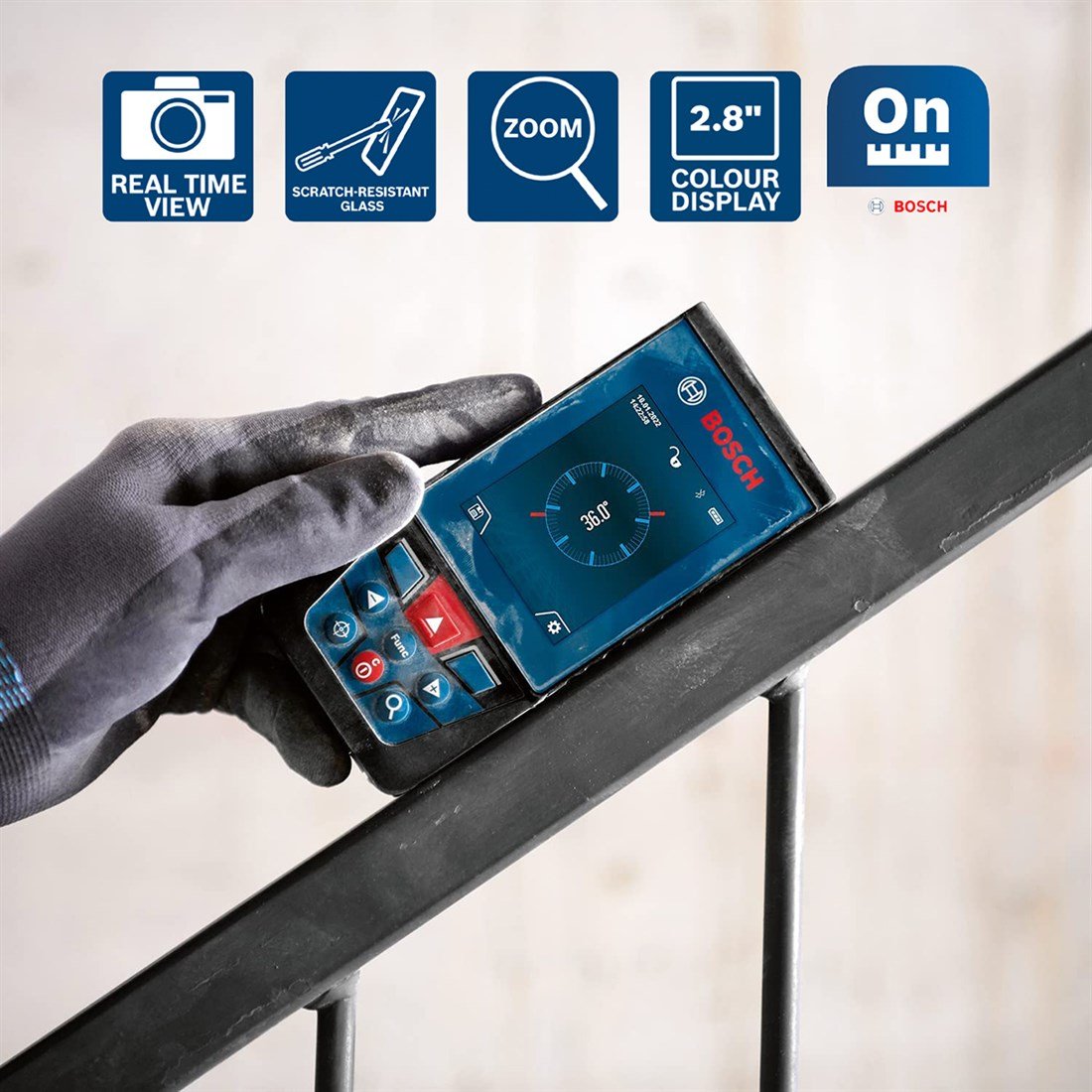 Bosch GLM 100-25 C Lazer Metre 100mt - 0601072Y00