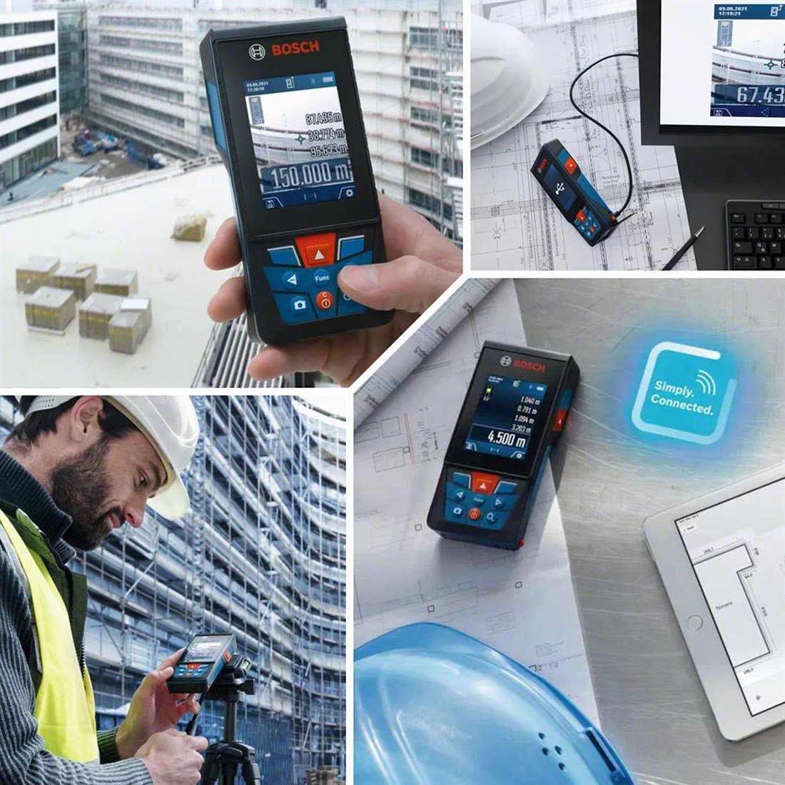 Bosch GLM 150-27 C Lazer Metre 150 mt - 0601072Z00