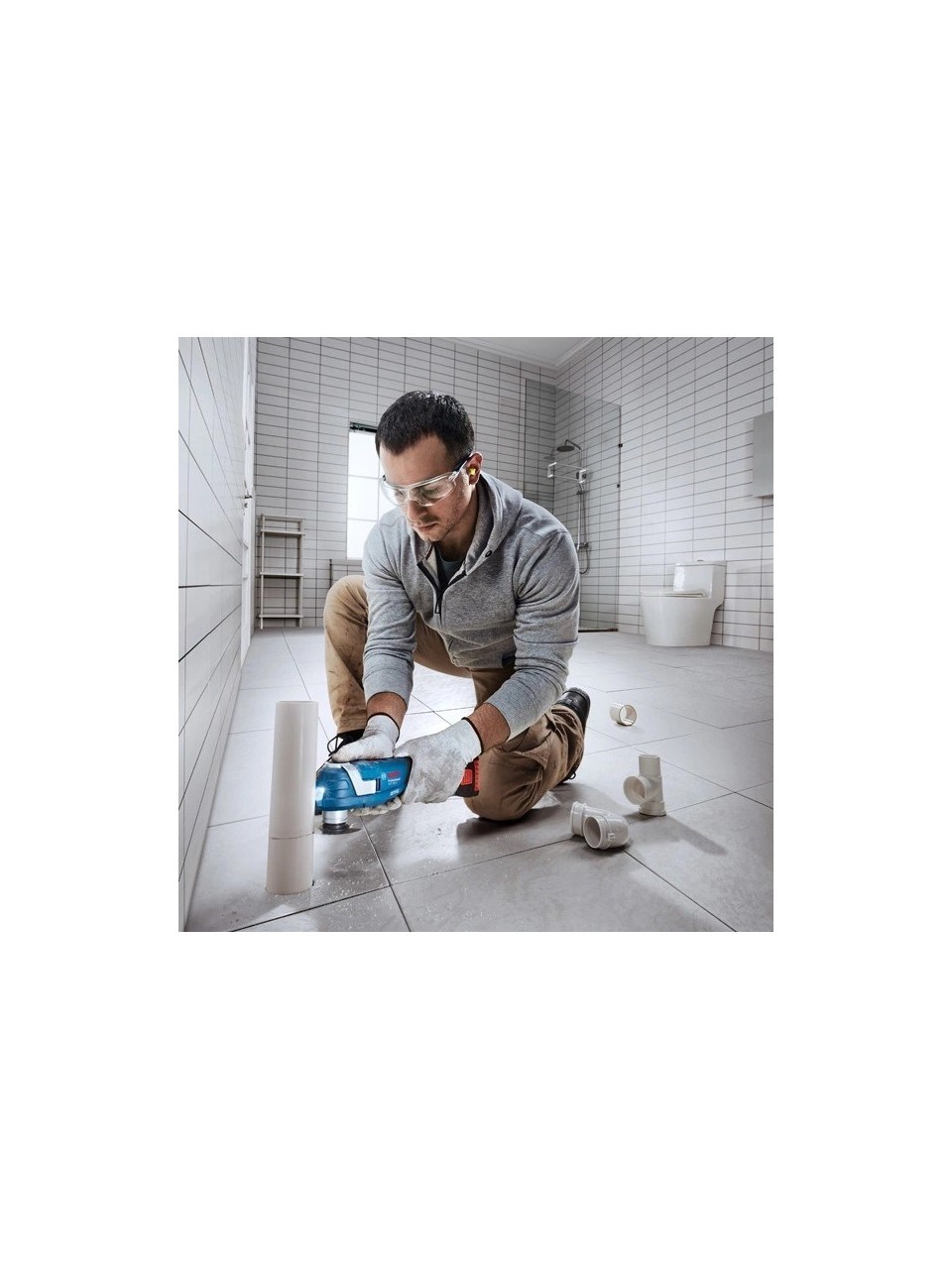 Bosch GOP 185-LI Salınım Hareketli Makine Solo L-BOXX - 06018G2020