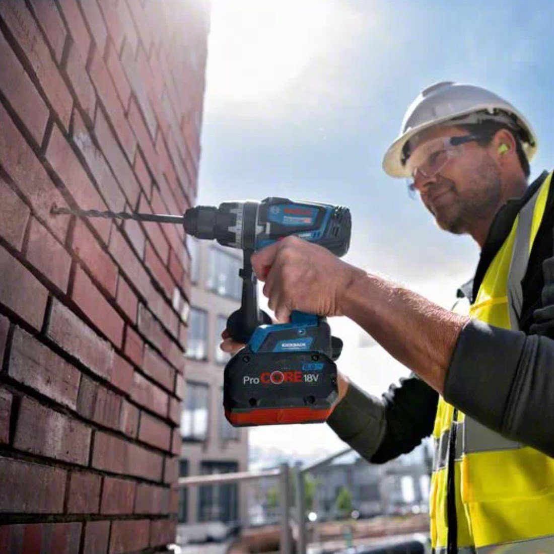 Bosch GSB 18V-150 C Akülü Darbeli Delme Vidalama 2x8 AH - 06019J5105