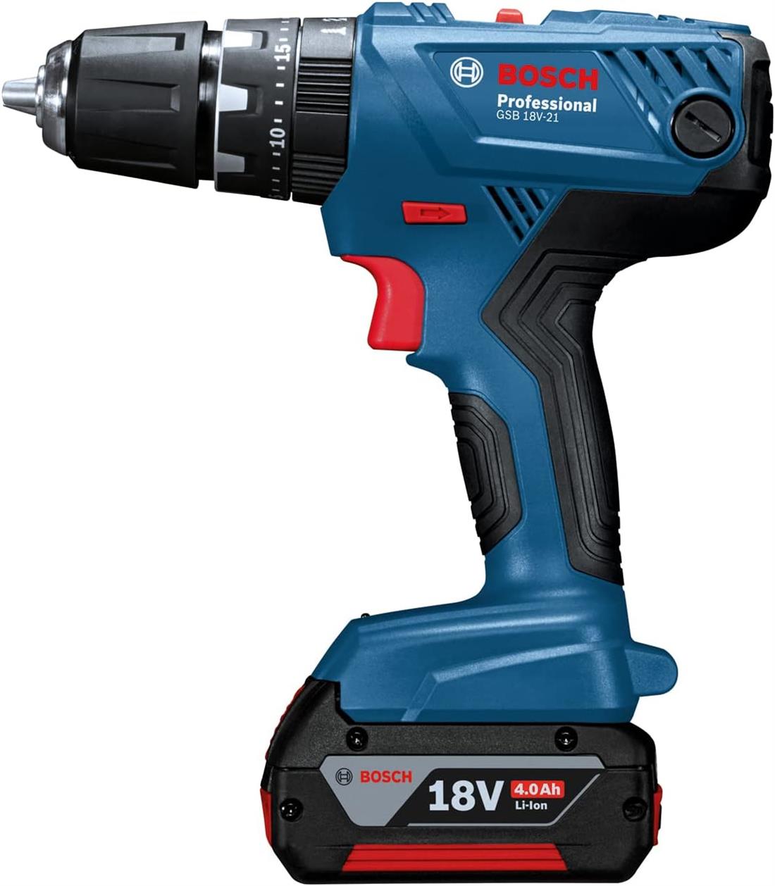 Bosch GSB 18V-21 Vidalama solo in Carton Box - 06019H1176