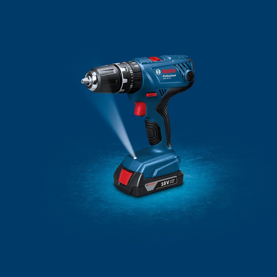 Bosch GSB 18V-21 Vidalama solo in Carton Box - 06019H1176