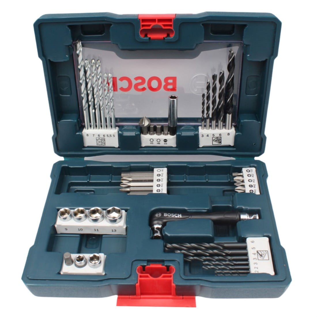 Bosch Gsb 550 Profesyonel Darbeli Matkap + X-line 41 Parça Delme&vidalama Seti 06011A1003