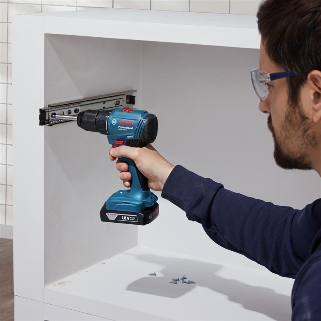 Bosch GSR 185-Lİ  2 Ah 18V Çift Akülü Matkap - 06019K3000