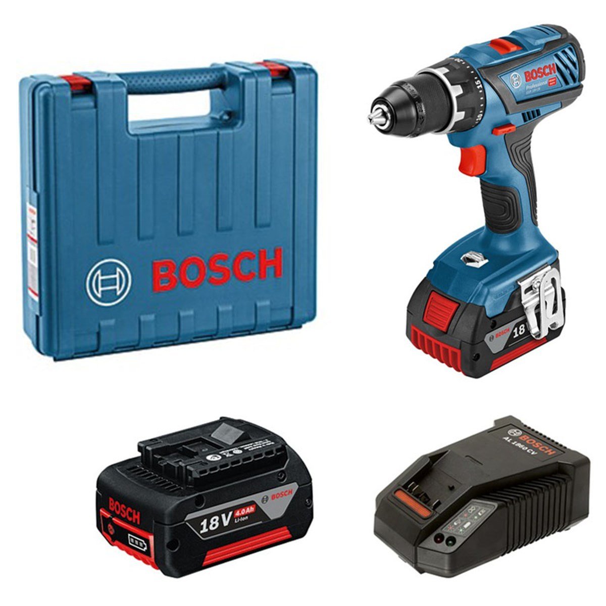 BOSCH GSR 18V-28 2*4AH AKÜLÜ VİDALAMA- 06019H4105