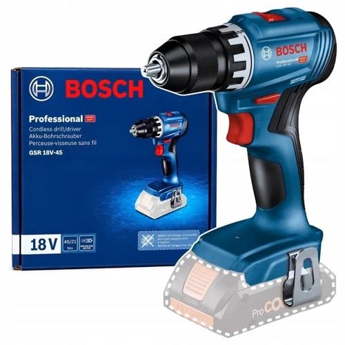 Bosch GSR 18V-45 Vidalama Solo
