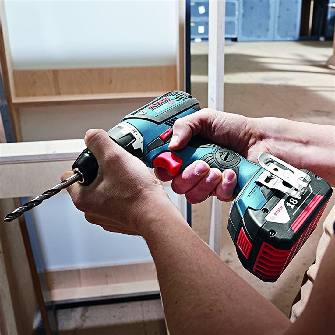 Bosch Gsr 18v-60 C Çift Akülü Vidalama 5 Ah - 06019g1101
