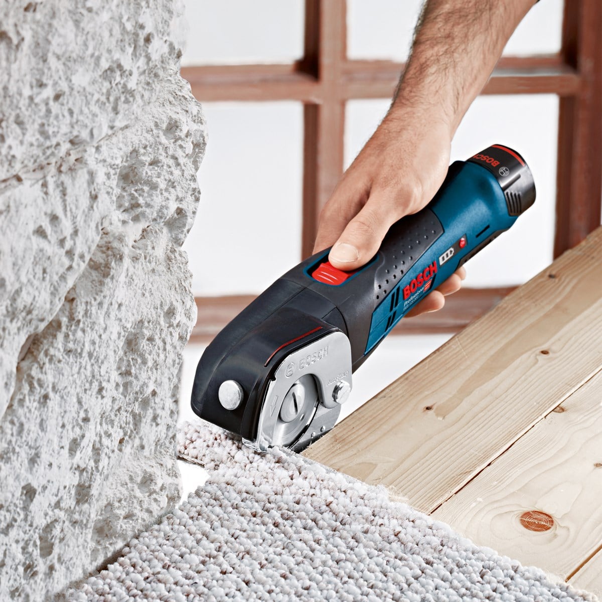 BOSCH GUS 12V-300 Akülü Universal Makas (Solo Makina)