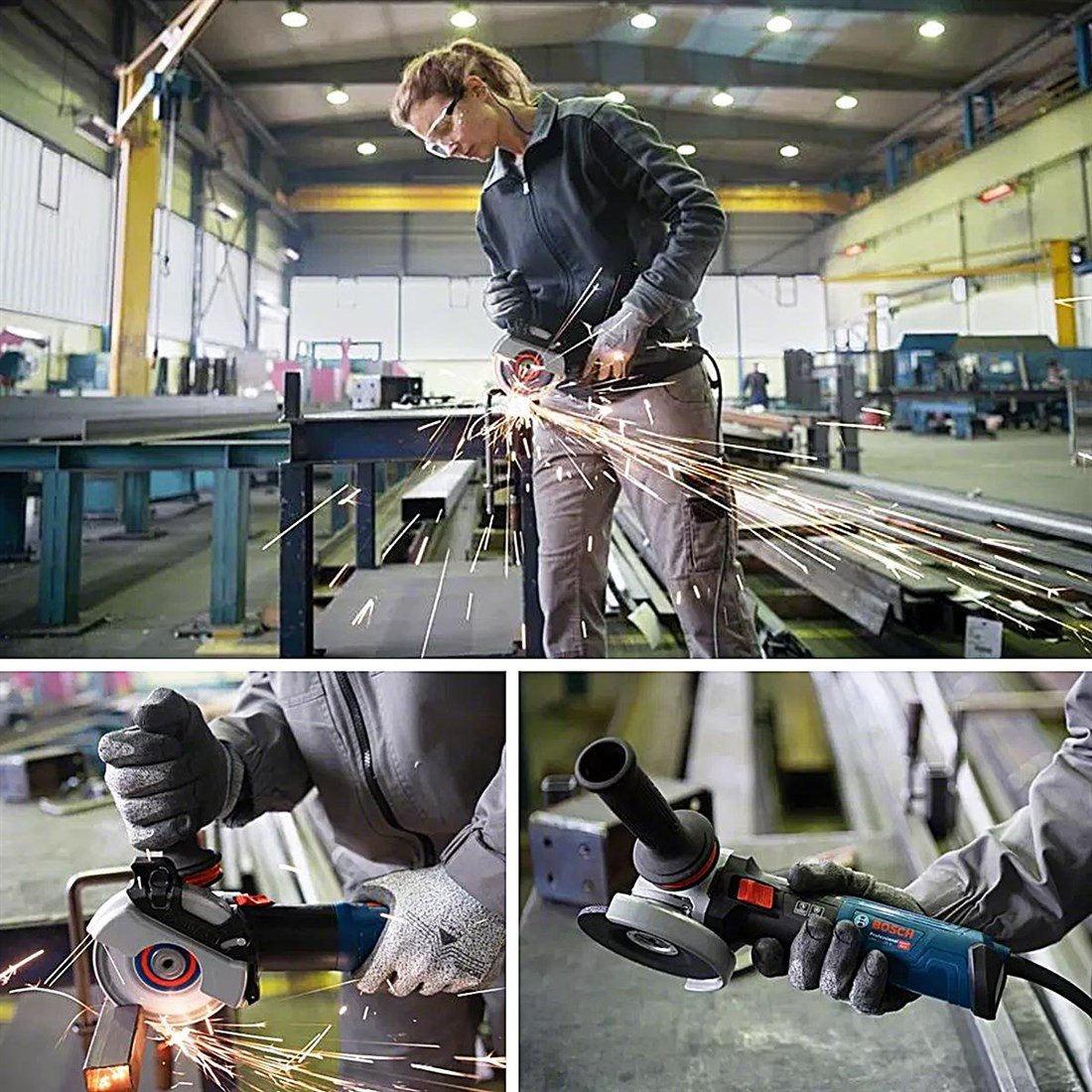 Bosch GWS 17-125 S Avuç Taşlama - 06017D0300