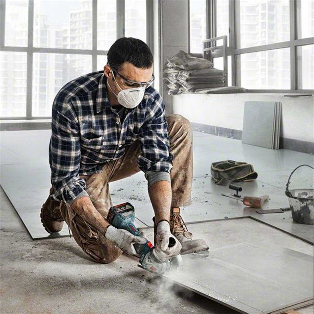 Bosch Gws 180-Li Avuç Taşlama 1*4.0 Ah 125 Mm 06019h9025