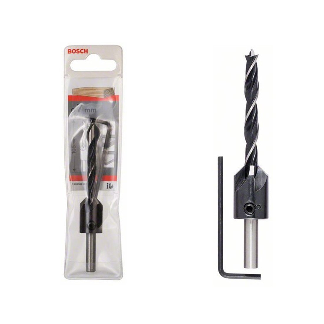 Bosch Havşalı Silindir Ahşap Matkap Ucu 7 mm - 2608596394