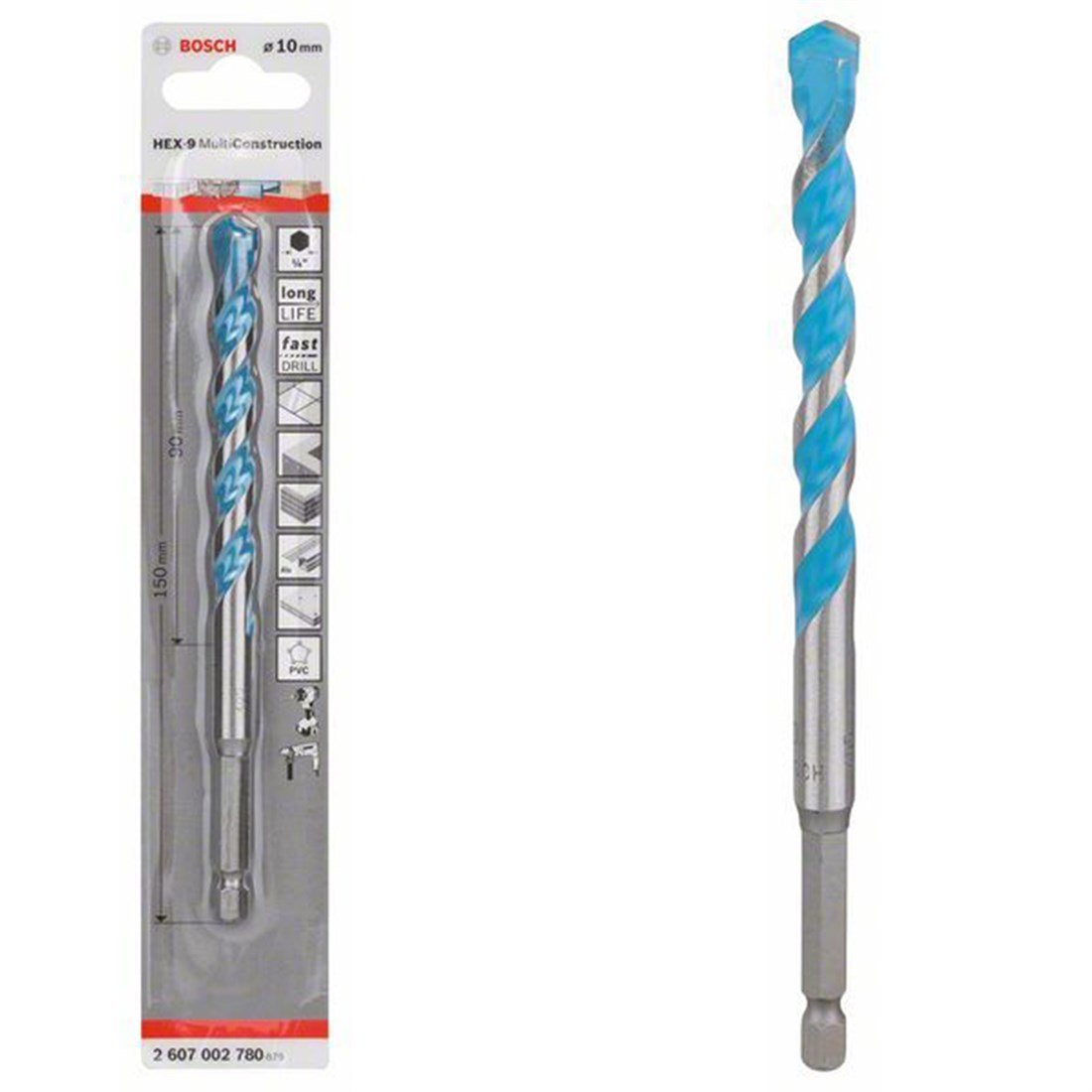 Bosch HEX-9 MC Çok Amaçlı Matkap Ucu 10*150mm - 2607002780