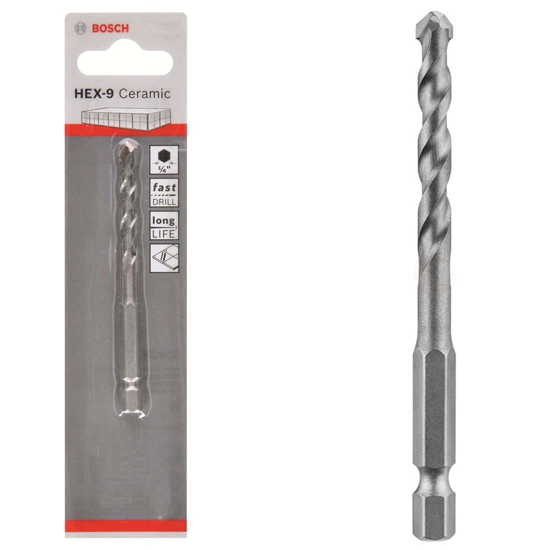 Bosch HEX-9 Seramik Matkap Ucu 10*90 mm - 2608589526