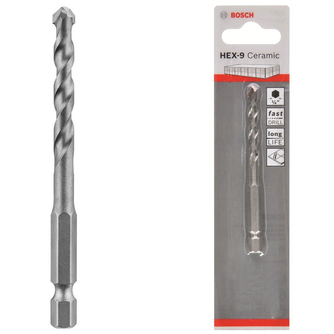 Bosch HEX-9 Seramik Matkap Ucu 4*90 mm - 2608589520
