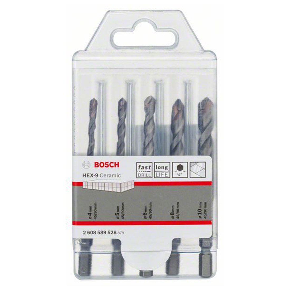 Bosch HEX-9  Seramik Matkap Ucu 5'li Set - 2608589528