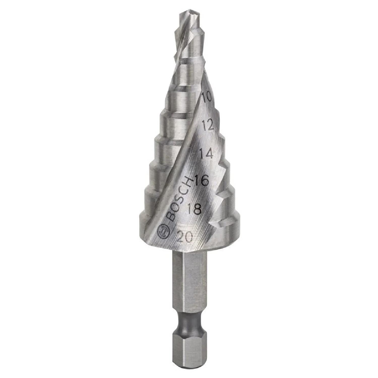 Bosch HSS 9 Kademeli Matkap Ucu HEX 4-20mm - 2608597524