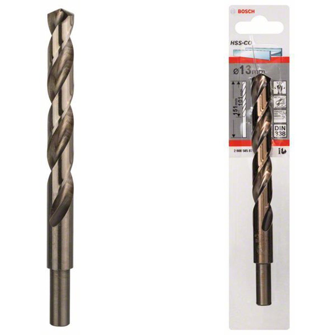 Bosch HSS-Co Metal Matkap Ucu 13*151 mm 1'li - 2608585871