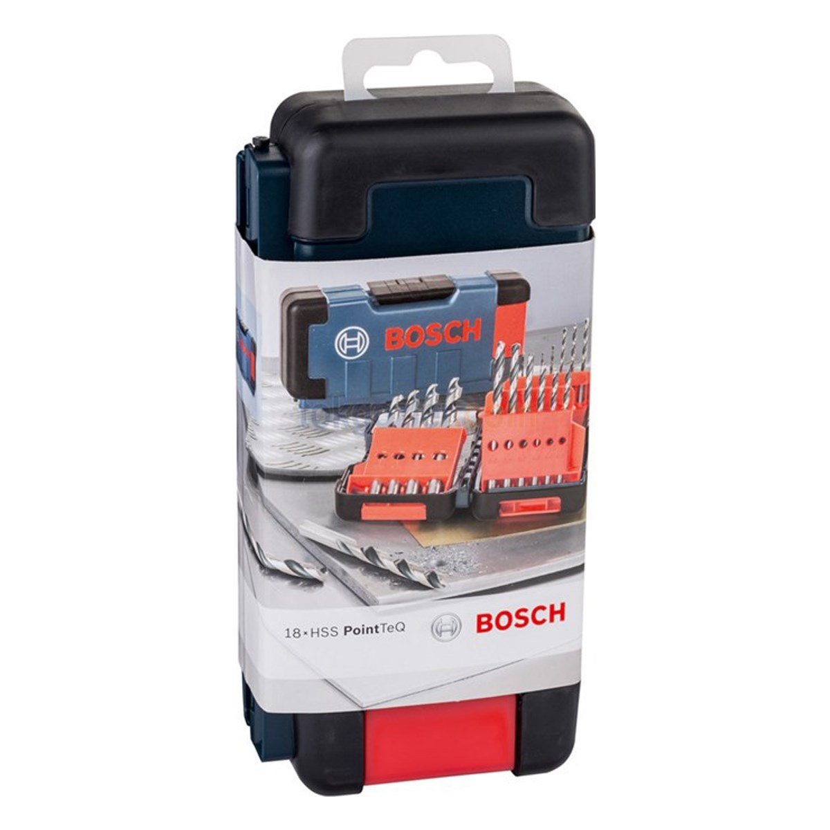 BOSCH HSS PointTeQ 18 parça Toughbox Metal Delme Set