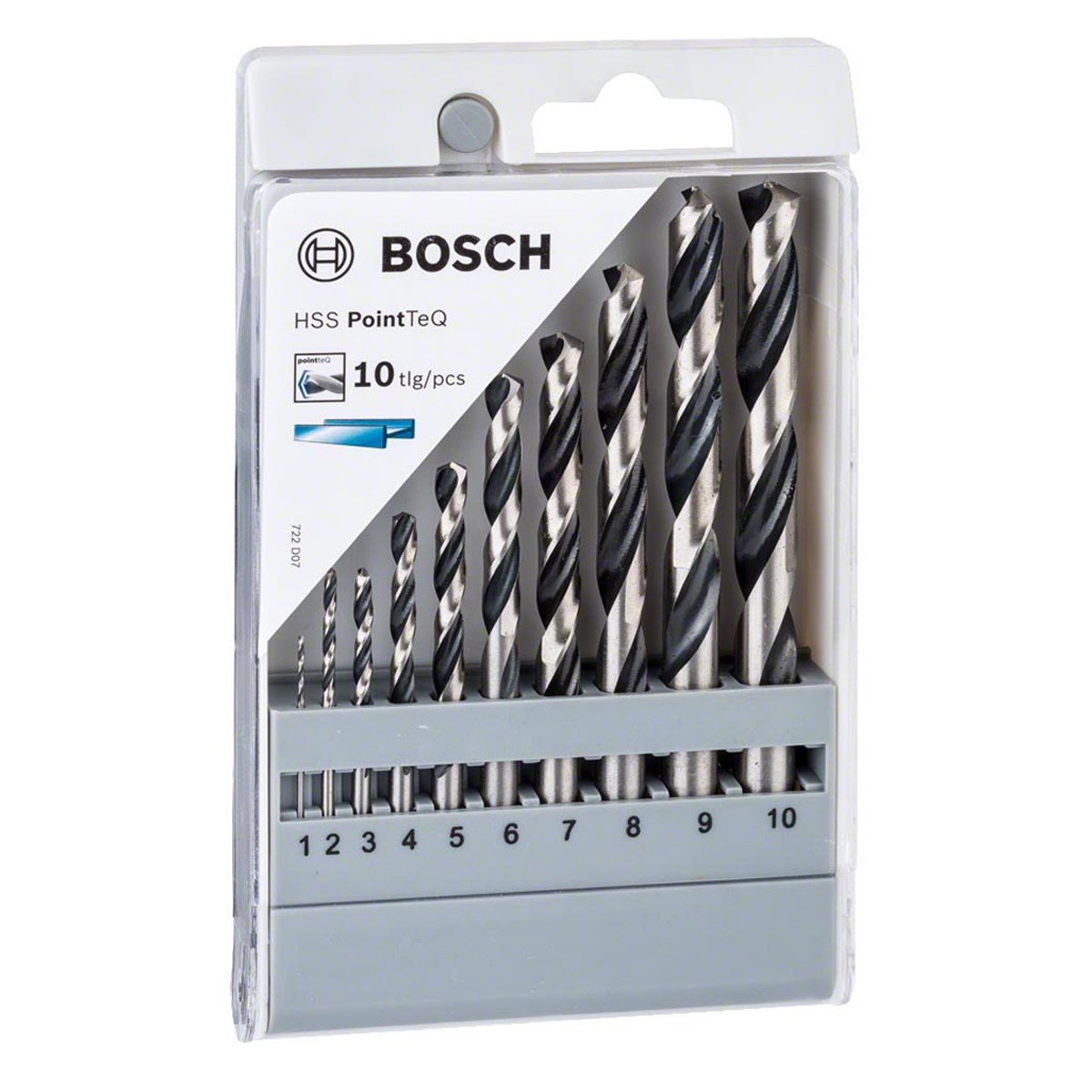 BOSCH HSS POİNTTEQ METAL MATKAP UÇ SET 10 PARÇA