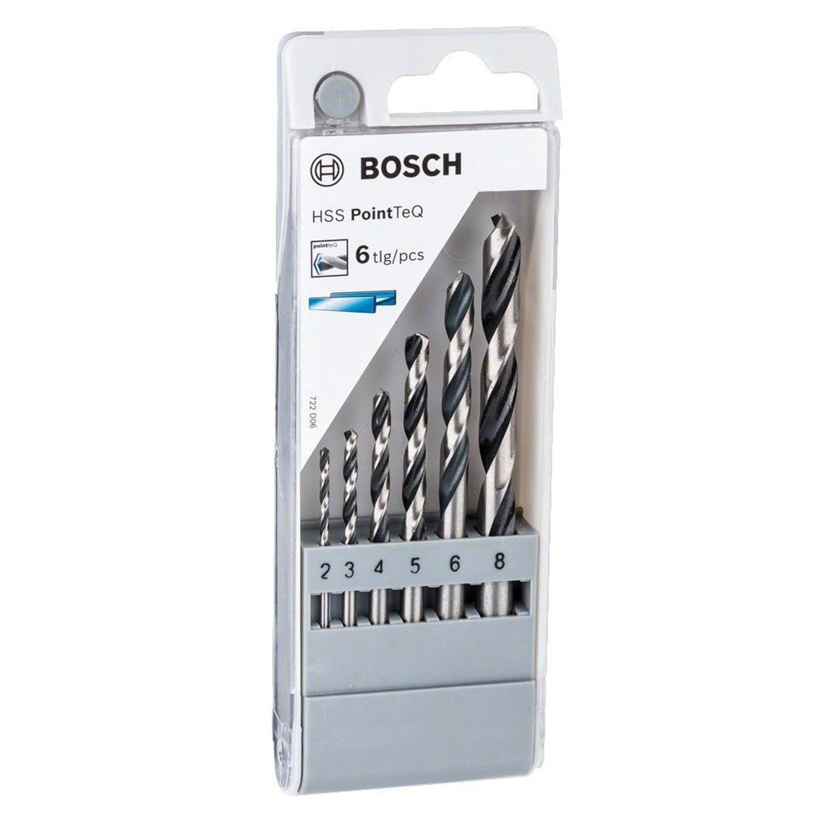 BOSCH HSS-POİNTTEQ METAL MATKAP UÇ SET 6 PARÇA