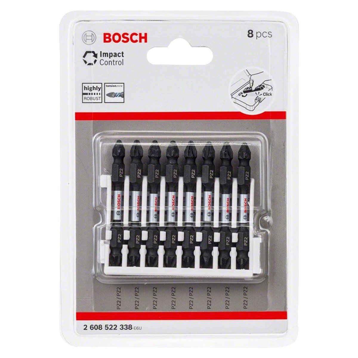 BOSCH Impact Ctrl Çift Taraf 8 Lİ PZ2 65mm/M - 2608522338