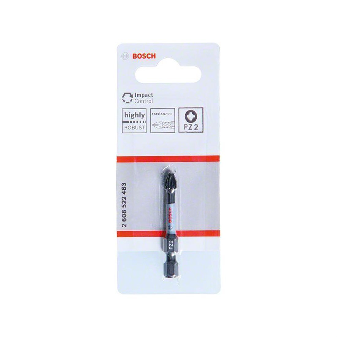 Bosch Impact Vidalama Ucu PZ2 50mm 1'Li - 2608522483