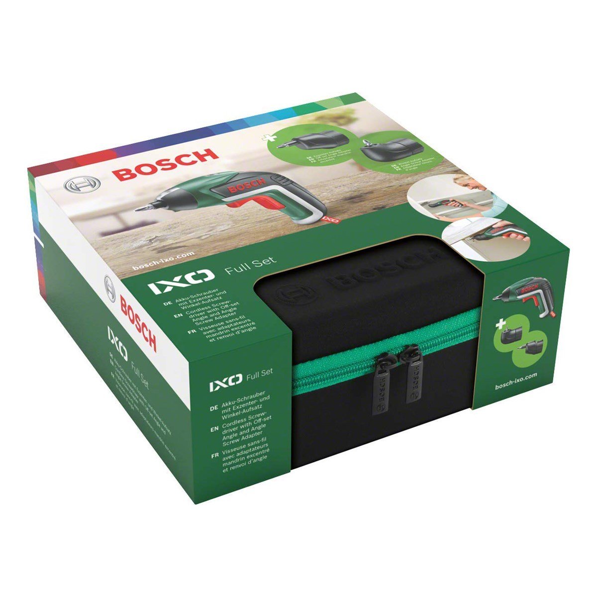 BOSCH Ixo V + Köşe + Eksantrik Adaptör 