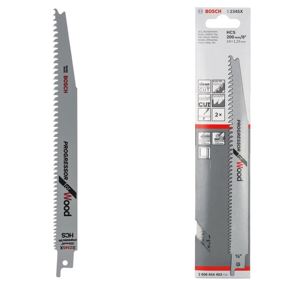 Bosch Panter Testere ProgforWood S2345X 2'li - 2608654403