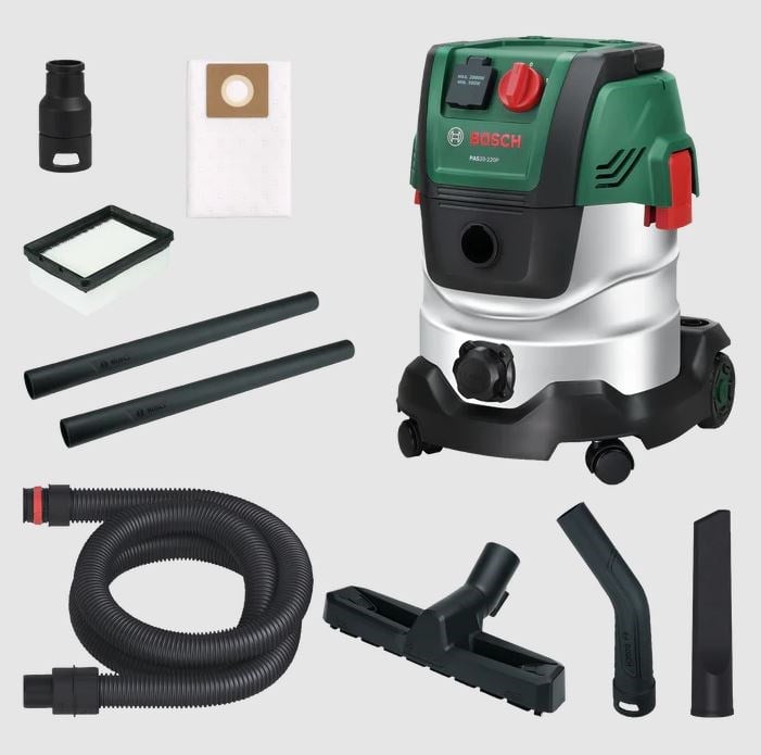 Bosch PAS 20-220P Elektrikli Süpürge 1220W - 06033E7200