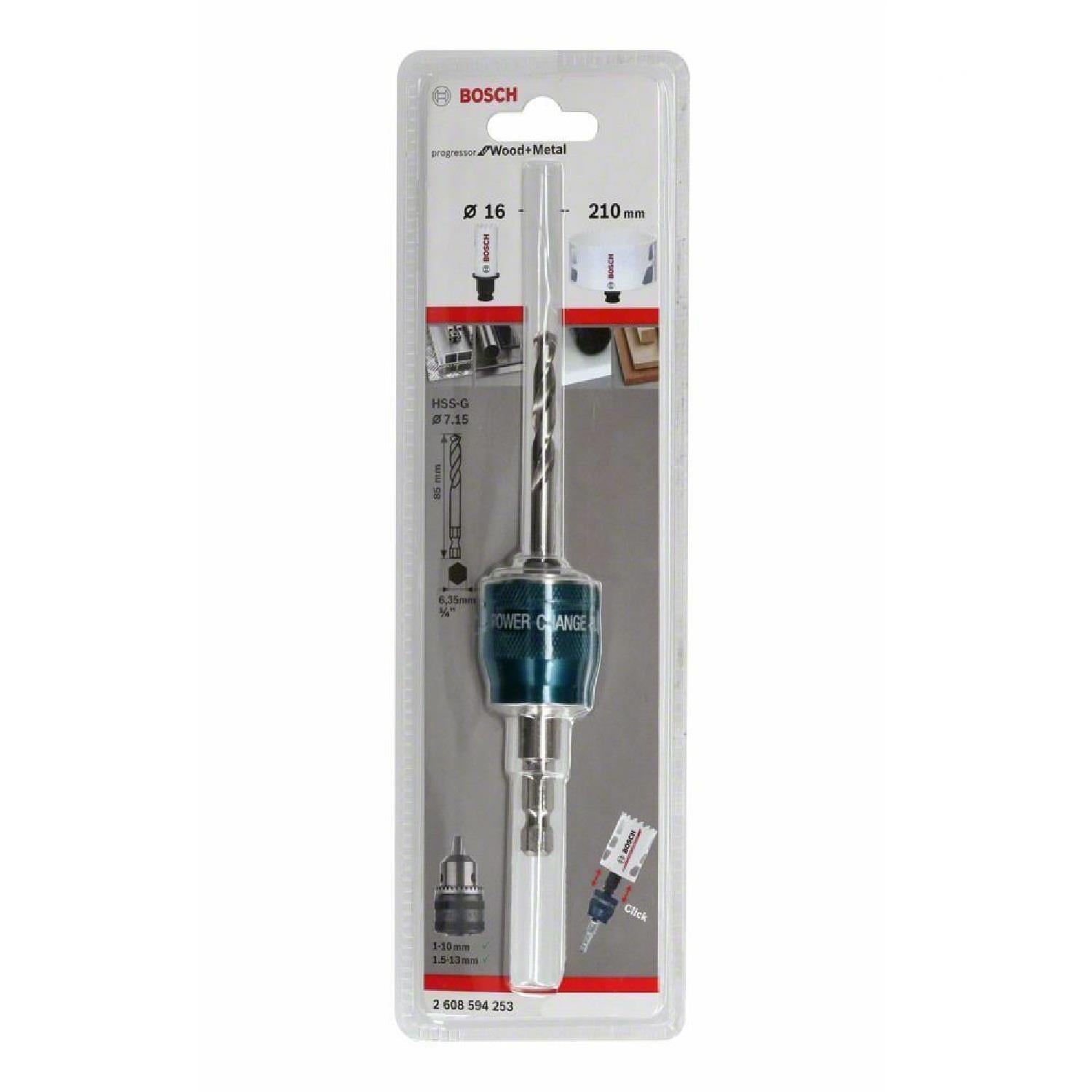 Bosch PC-Plus Panç Adaptör pW&M HSSG 85mm Ø8.7 - 2608594253