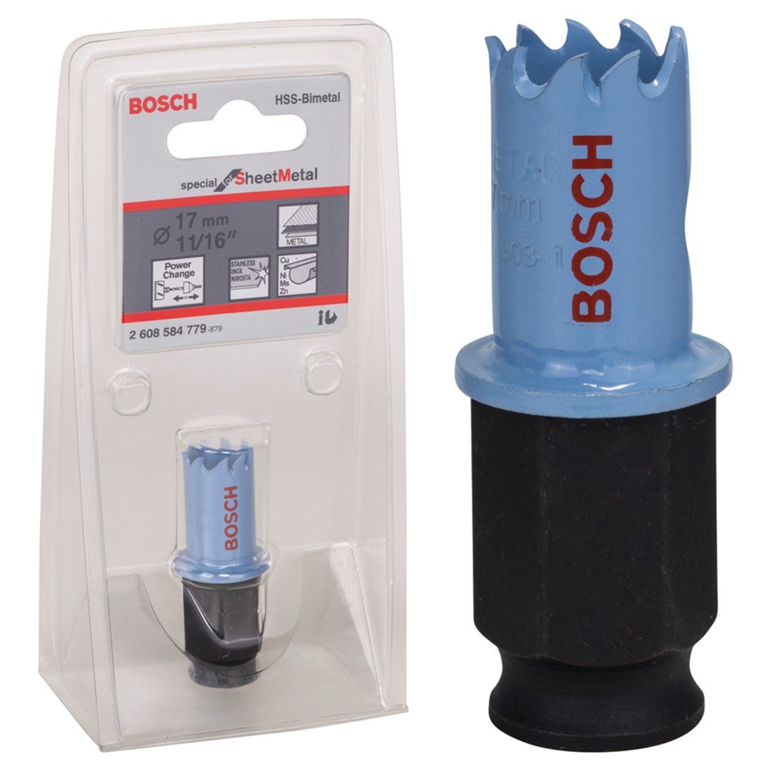 Bosch PC-Plus sSM Delik Açma Testeresi 17 mm - 2608584779