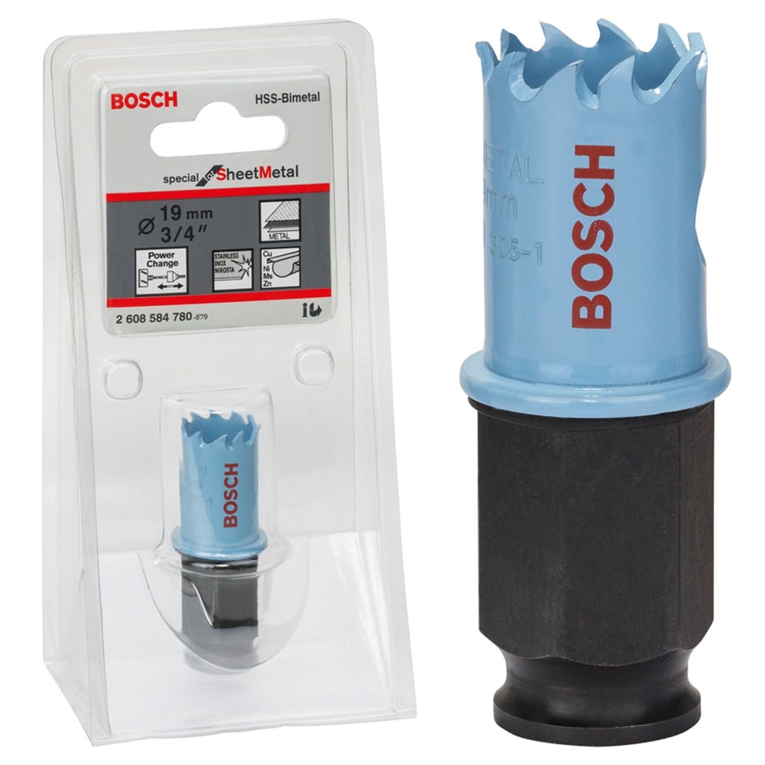 Bosch PC-Plus sSM Delik Açma Testeresi 19 mm - 2608584780