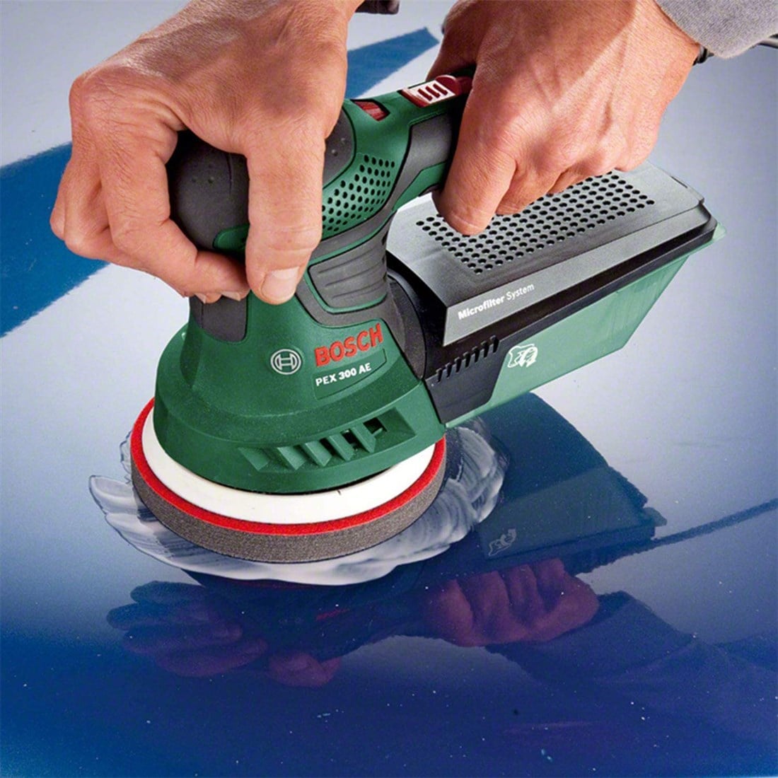 Bosch Pex 300 AE Compact Eksantirik Zımpara Makinesi - 06033a3000