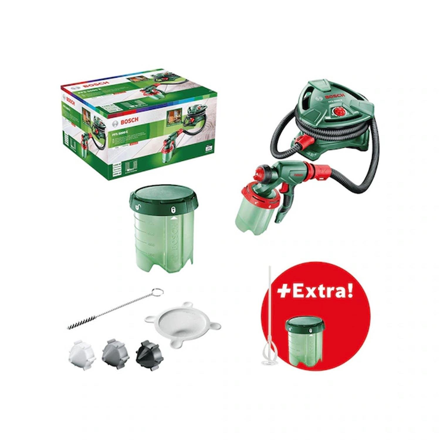 Bosch PFS 5000 E (Promo Set) Boya Püskürtme - 0603207202