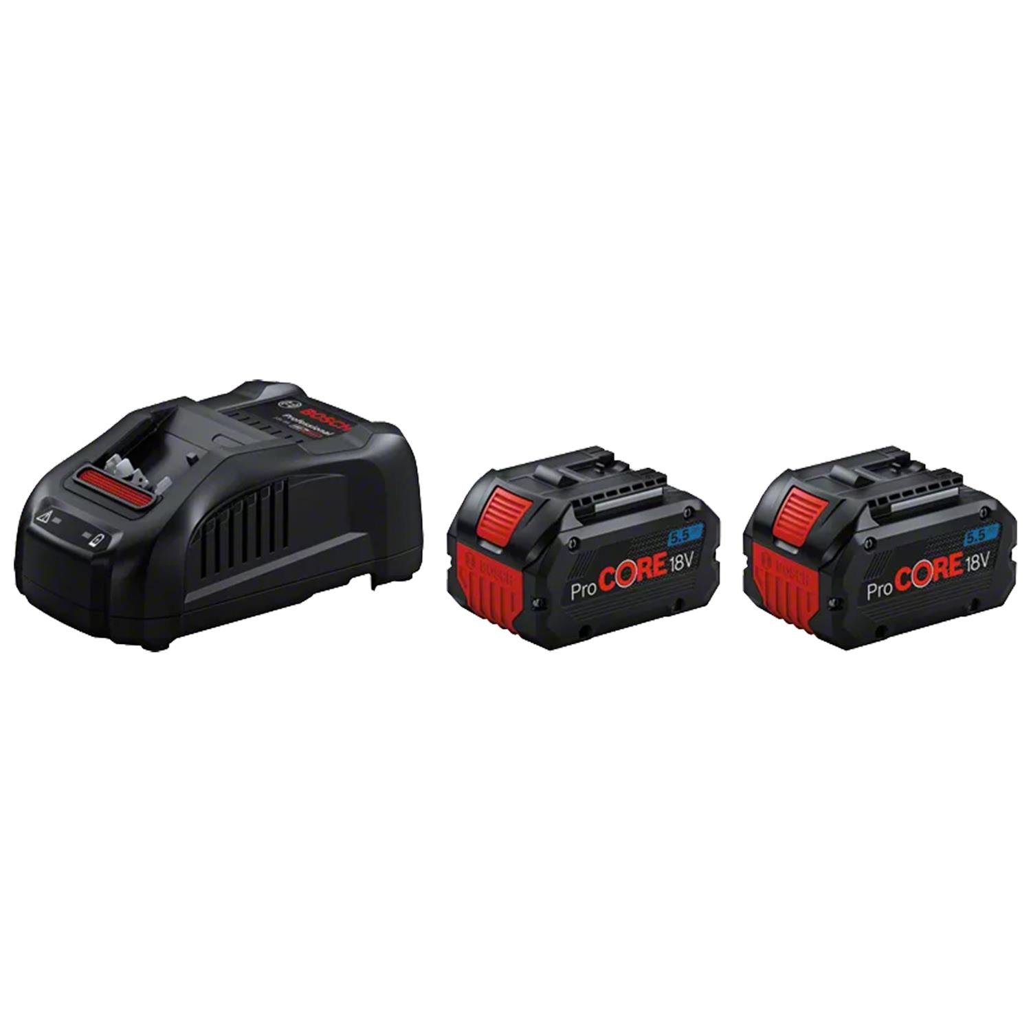 Bosch Professional 2 Adet ProCORE 5.5Ah 18V Akü ve GAL 1880 Şarj Cihazı - 1600A0214C
